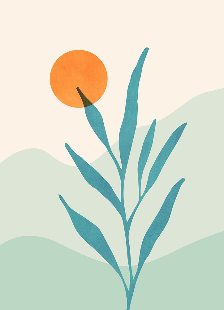 Sage Sunset art print by Kristian Gallagher for $57.95 CAD