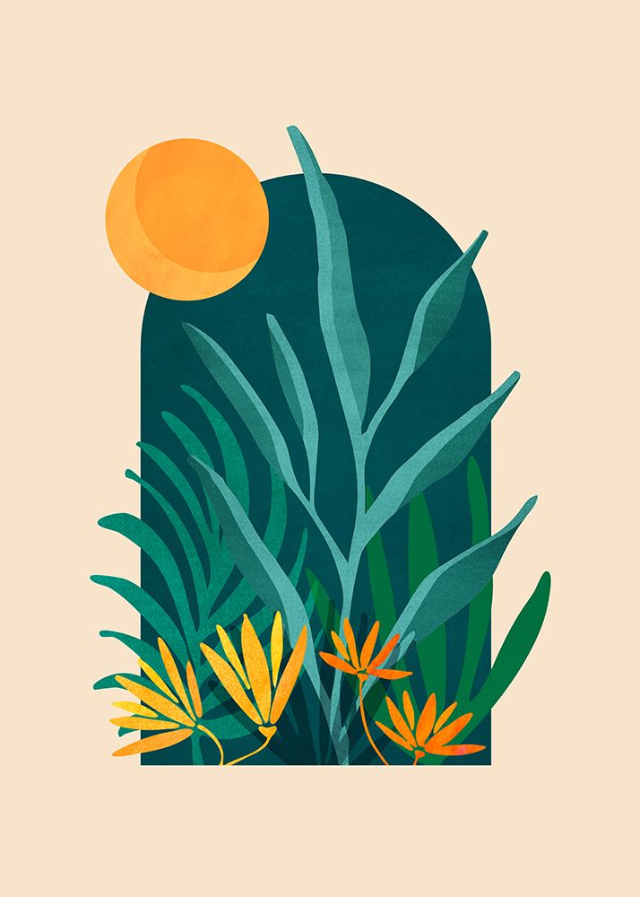 Lunas Mystic Garden art print by Kristian Gallagher for $57.95 CAD