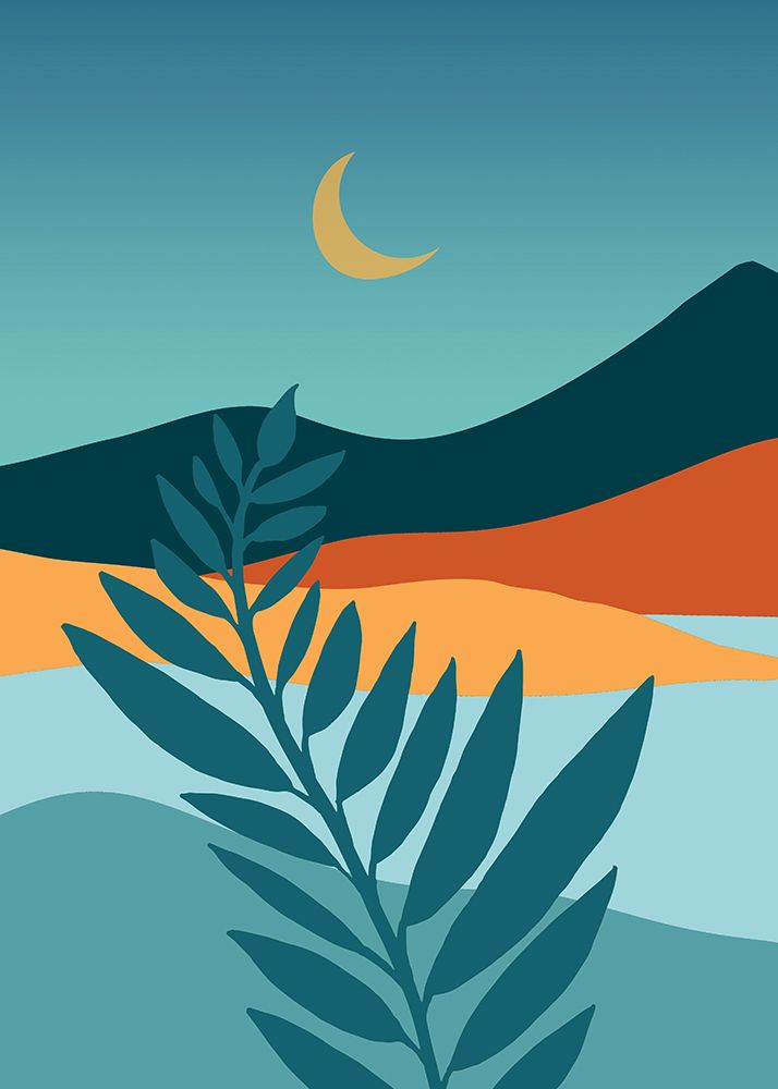 Mediterranean Twilight 5x7 art print by Kristian Gallagher for $57.95 CAD