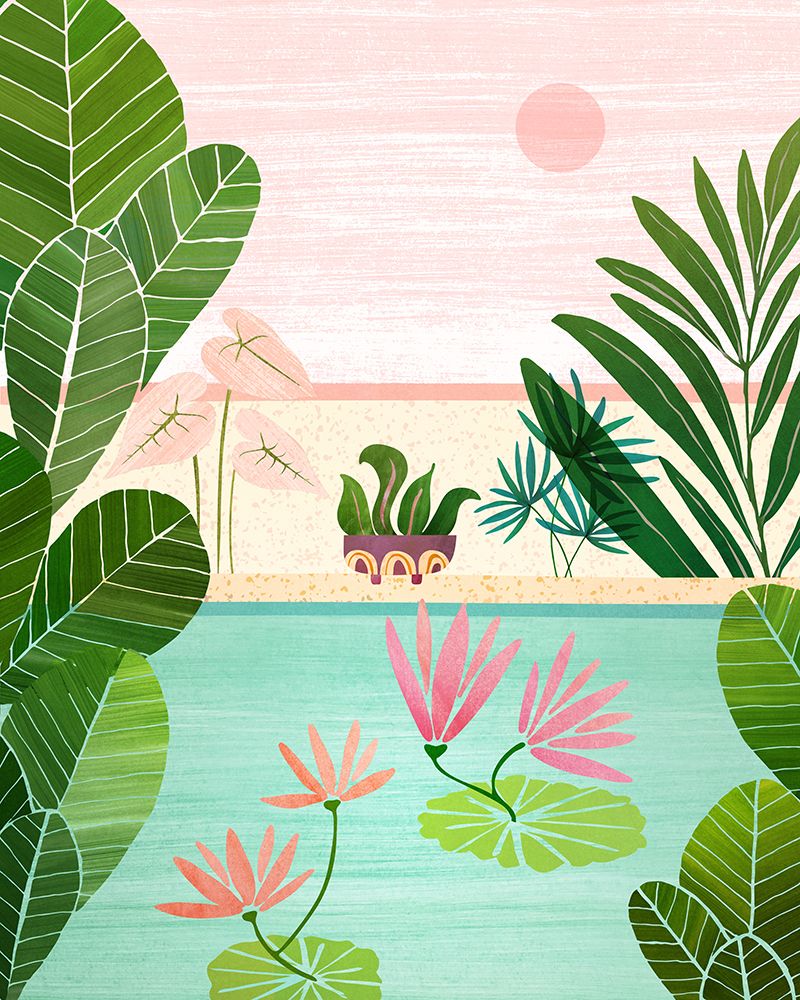 Lily Pond art print by Kristian Gallagher for $57.95 CAD