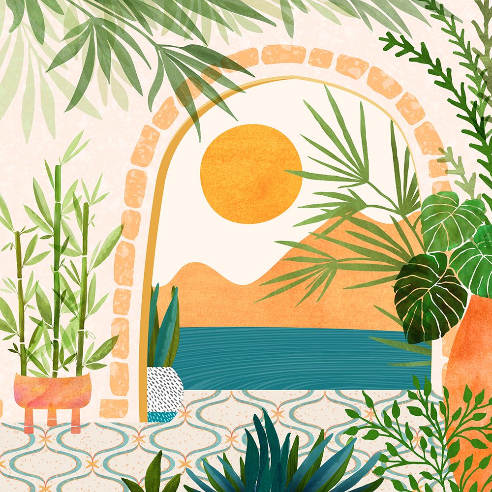 Villa View 2 art print by Kristian Gallagher for $57.95 CAD