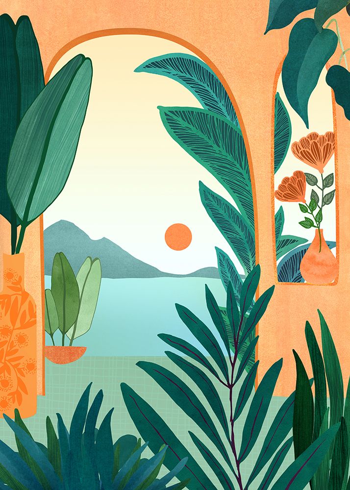 Summer Evening art print by Kristian Gallagher for $57.95 CAD