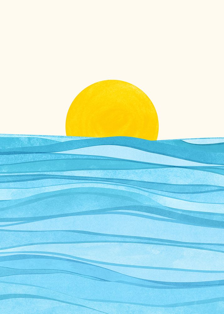 Seaside art print by Kristian Gallagher for $57.95 CAD