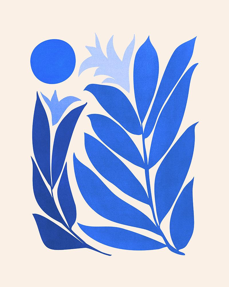 Blue Moon2 Copy art print by Kristian Gallagher for $57.95 CAD