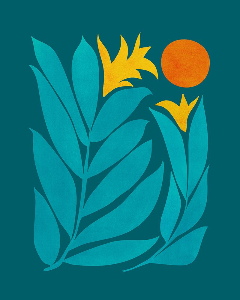Community Garden After Dark.png art print by Kristian Gallagher for $57.95 CAD
