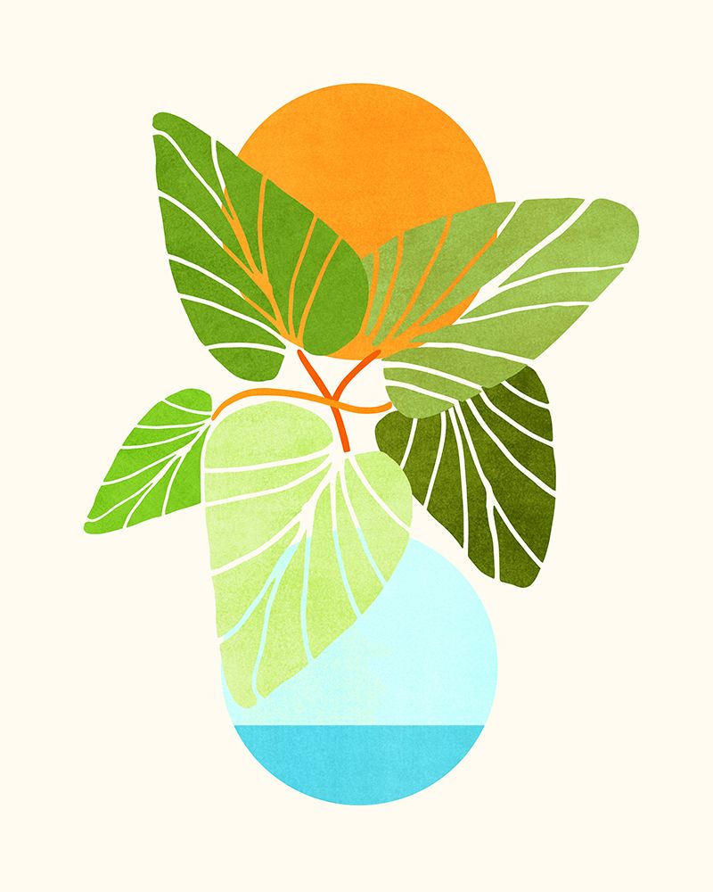 Tropical Symmetry 2 art print by Kristian Gallagher for $57.95 CAD