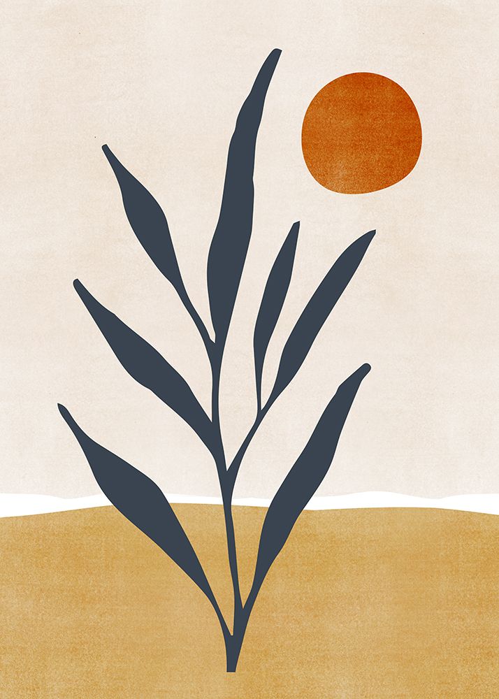 Southwest Minimal Landscape art print by Kristian Gallagher for $57.95 CAD