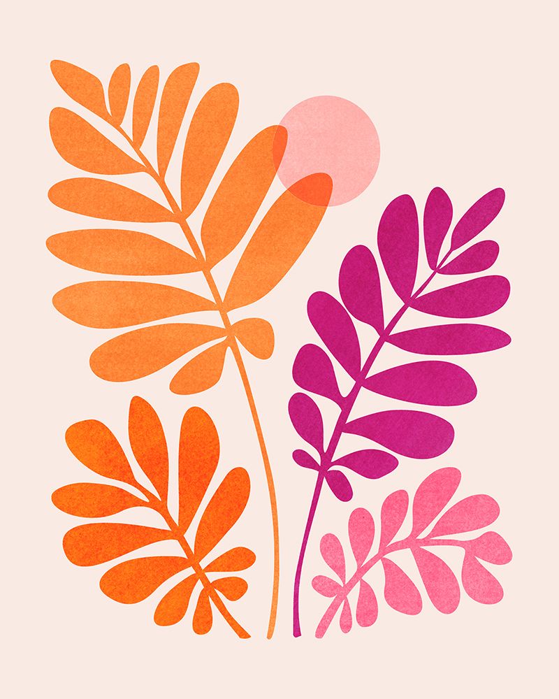 Minimal Summer Sunset 4x5 art print by Kristian Gallagher for $57.95 CAD