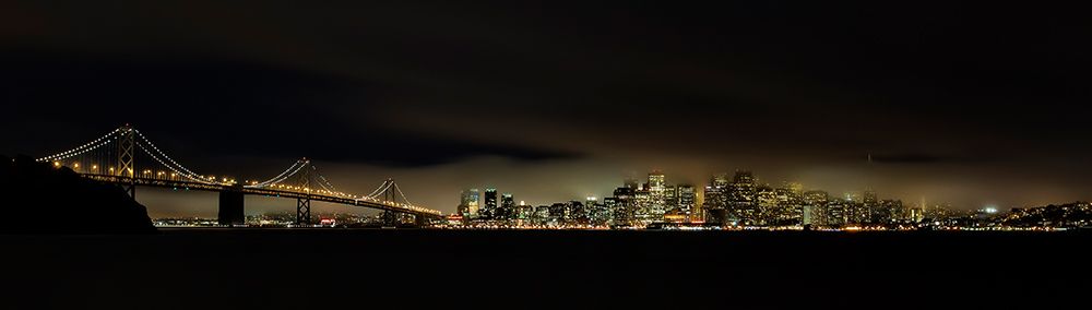 Bay Bridge San Francisco art print by C.S. Tjandra for $57.95 CAD