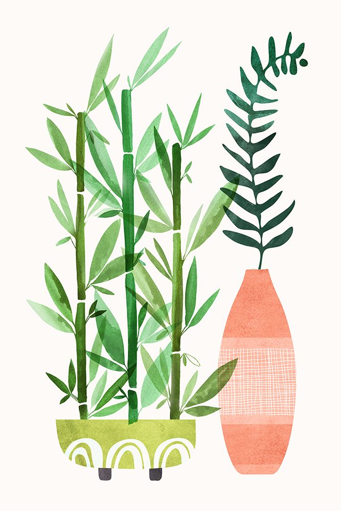 Bamboo Fern 2x3 art print by Kristian Gallagher for $57.95 CAD