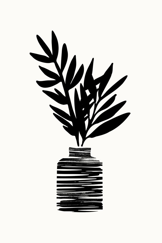 Bw Stll Life Ink.png art print by Kristian Gallagher for $57.95 CAD