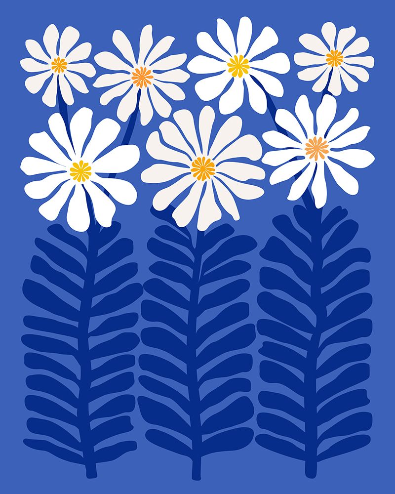 80s Floral 3 art print by Kristian Gallagher for $57.95 CAD