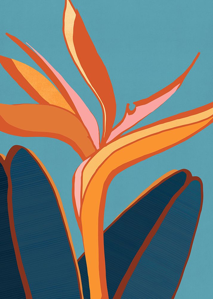 Bird of Paradise 5x7 art print by Kristian Gallagher for $57.95 CAD