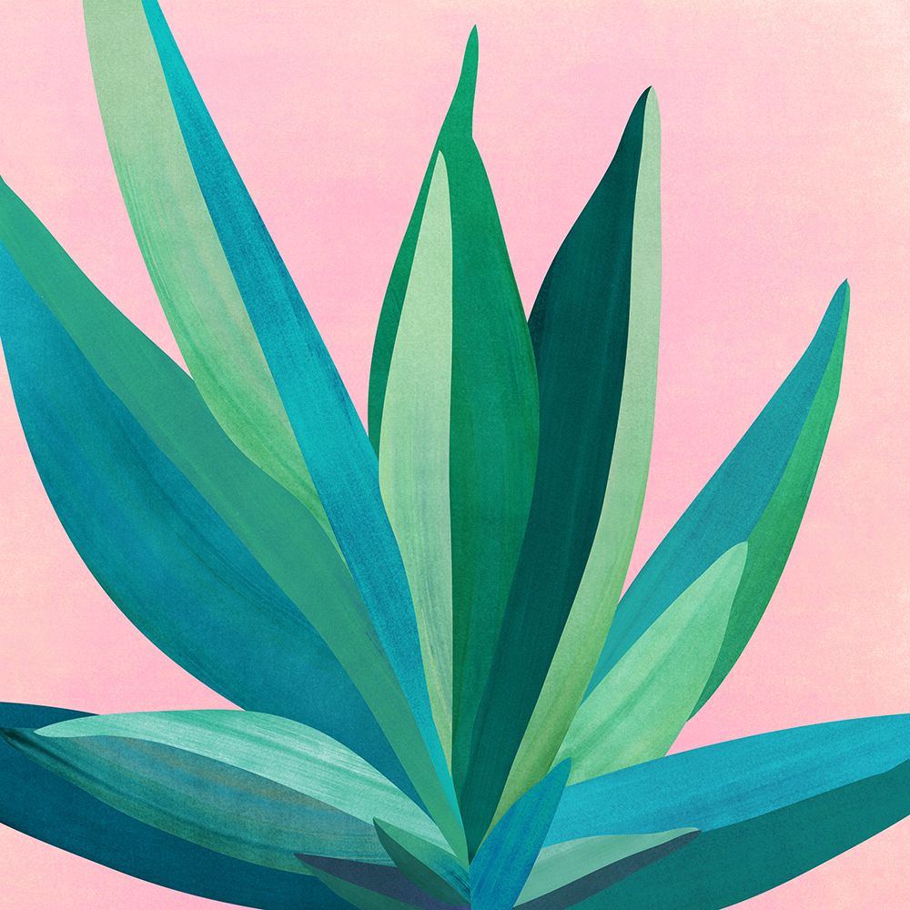 Colorful Agave 4 art print by Kristian Gallagher for $57.95 CAD