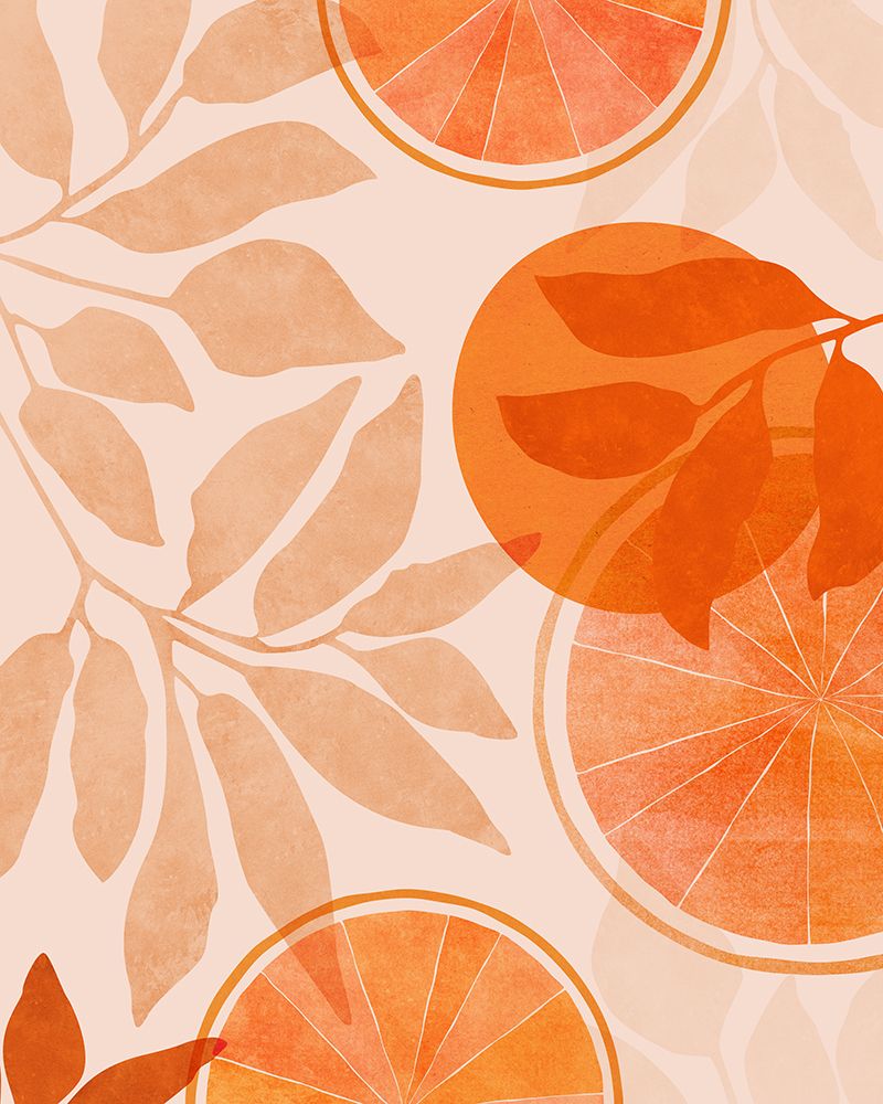 Citrus Collage 4x5 art print by Kristian Gallagher for $57.95 CAD