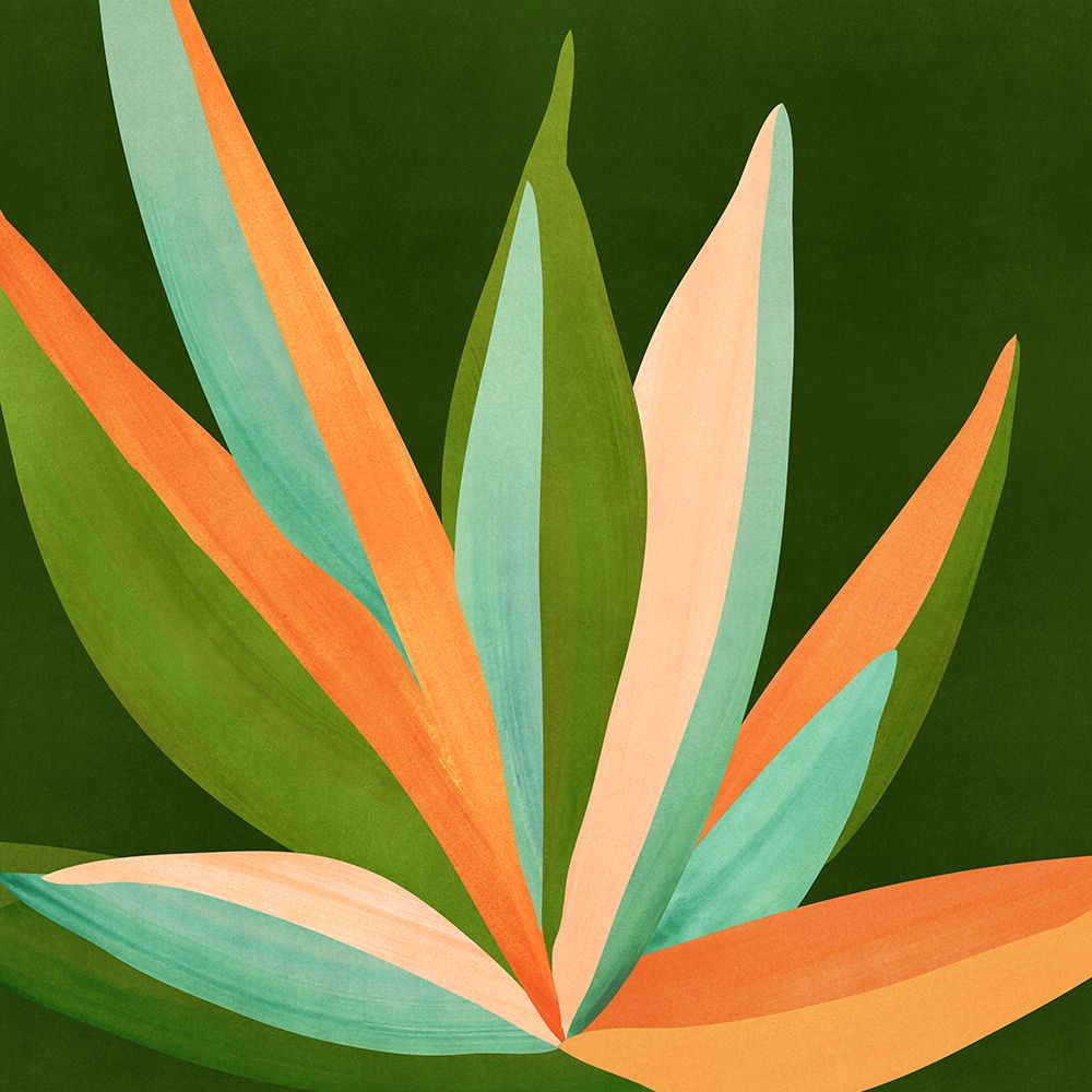 Colorful Agave 1 art print by Kristian Gallagher for $57.95 CAD
