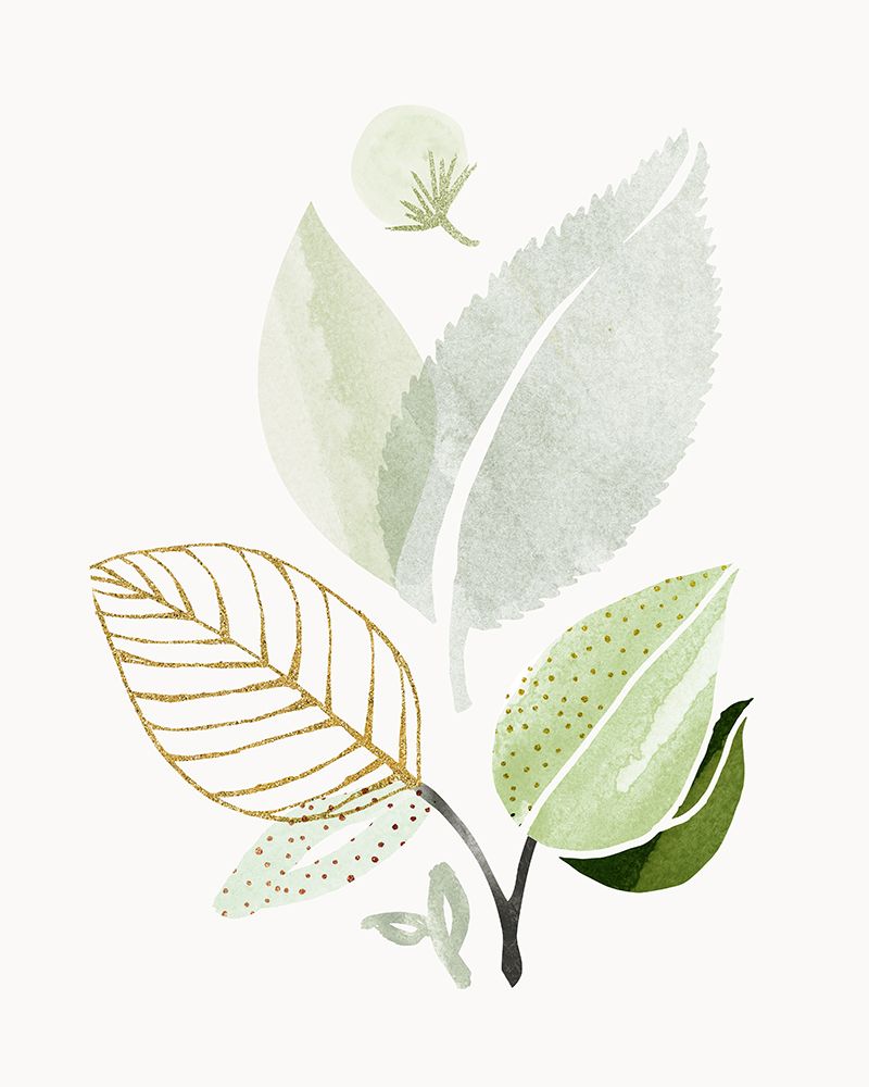 Forest Bouquet Collage 2 art print by Kristian Gallagher for $57.95 CAD