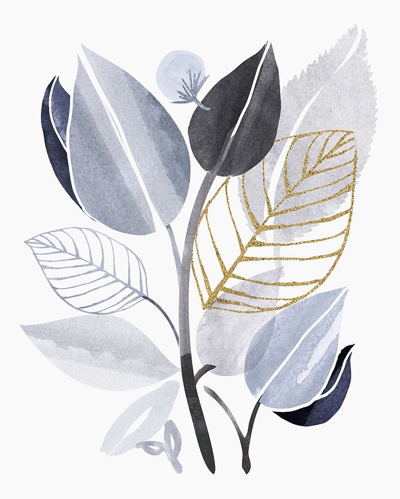 Forest Bouquet Collage 6 art print by Kristian Gallagher for $57.95 CAD