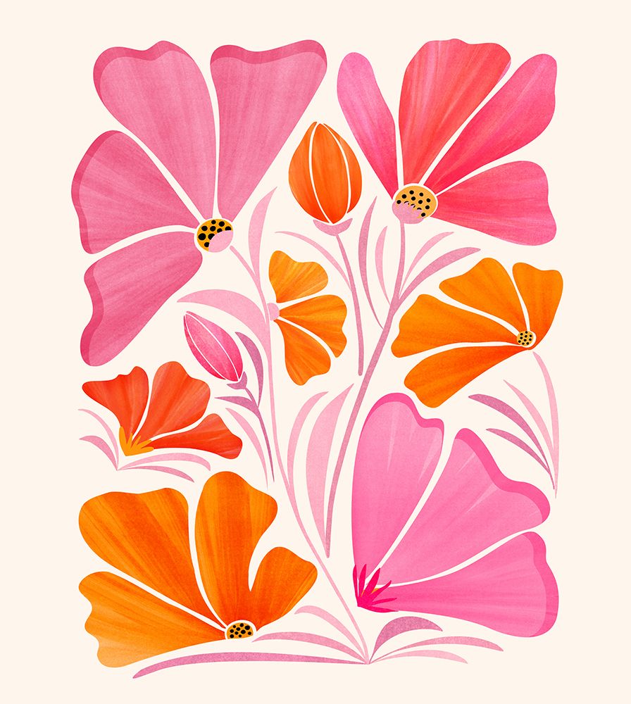 Garden Party Wide art print by Kristian Gallagher for $57.95 CAD