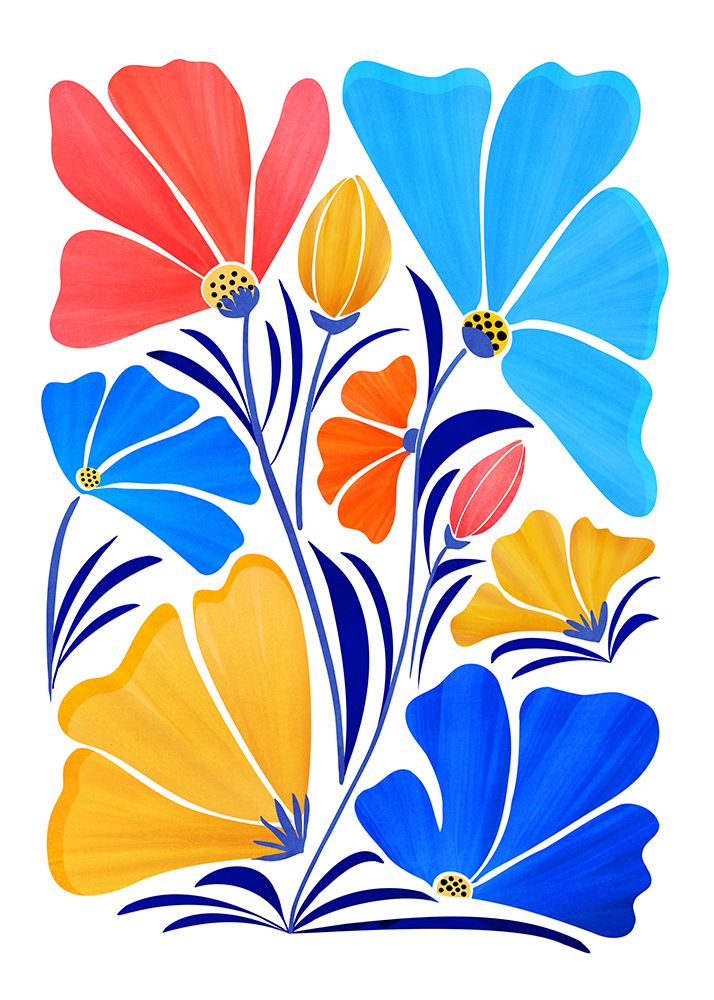Garden Party Riot art print by Kristian Gallagher for $57.95 CAD