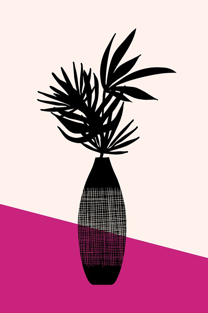 Exotic Flora Silhouette.png art print by Kristian Gallagher for $57.95 CAD