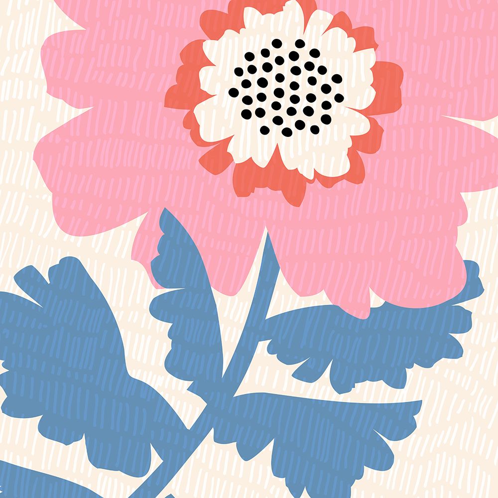 Folk Floral Sq.png art print by Kristian Gallagher for $57.95 CAD