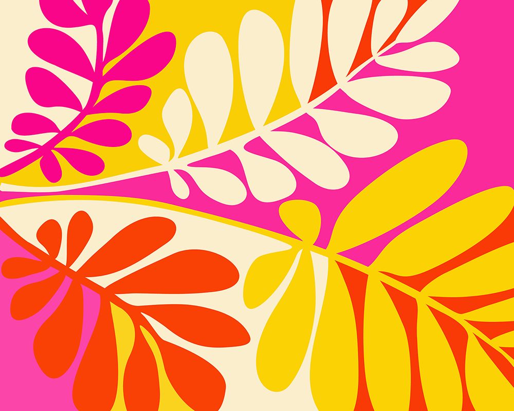 Dance Party Botanic art print by Kristian Gallagher for $57.95 CAD