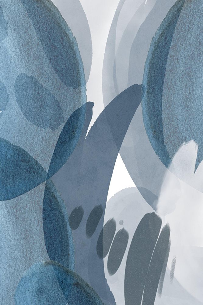 Shades of Blue art print by Sally Ann Moss for $57.95 CAD