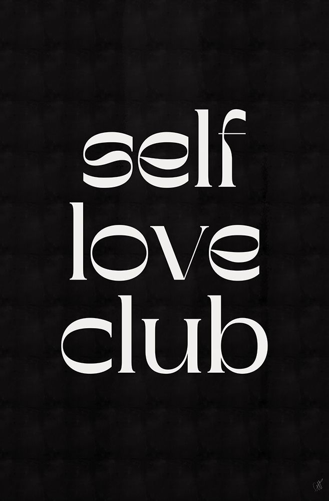 SELF LOVW CLUB art print by Anne-Marie Volfova for $57.95 CAD