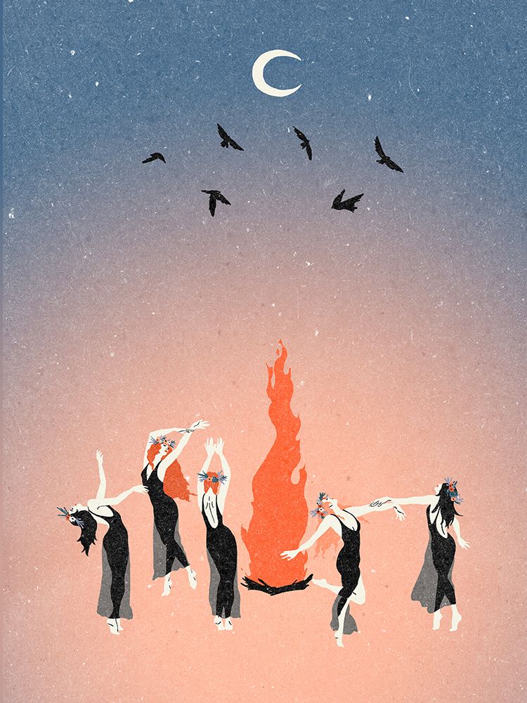 Coven art print by Nktn for $57.95 CAD