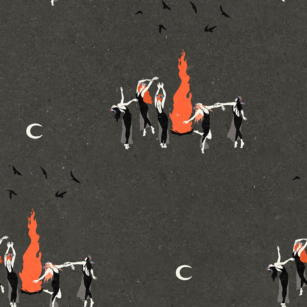Coven Pattern 3 art print by Nktn for $57.95 CAD