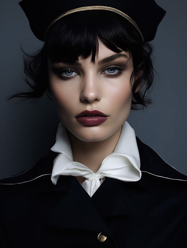 Woman 1 art print by Bilge Paksoylu for $57.95 CAD