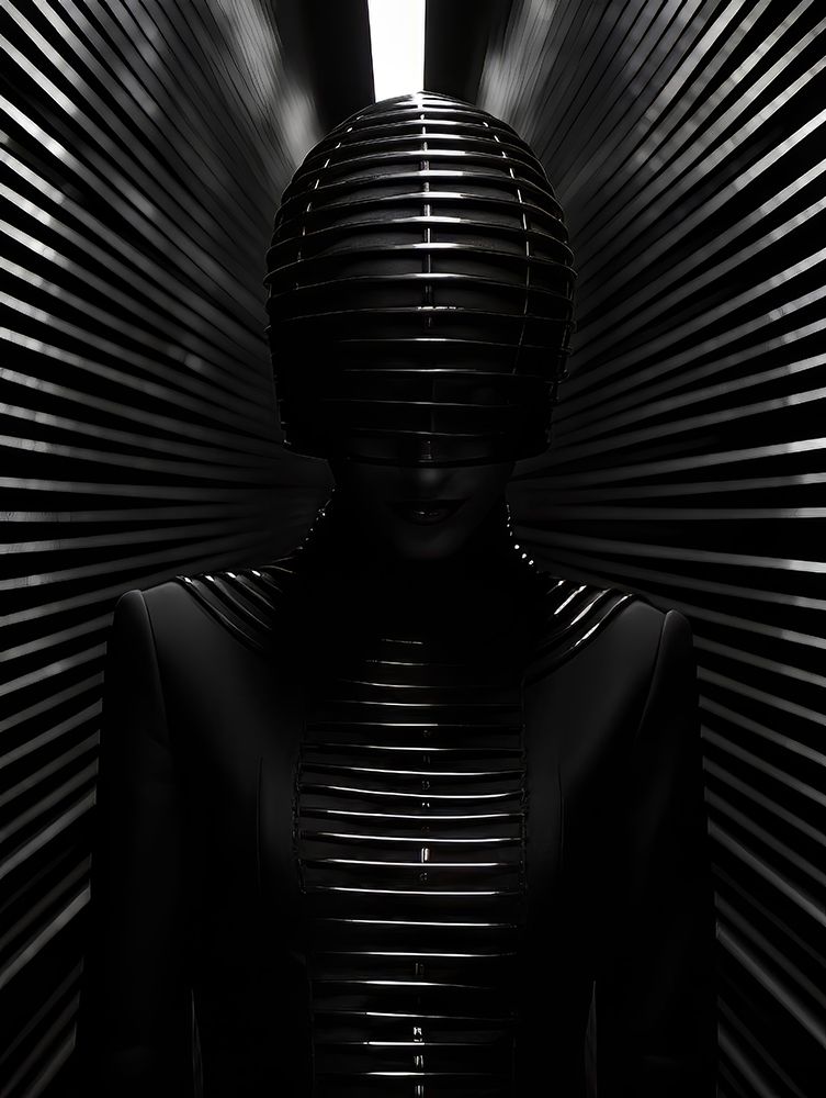 Metallic Girl art print by Bilge Paksoylu for $57.95 CAD