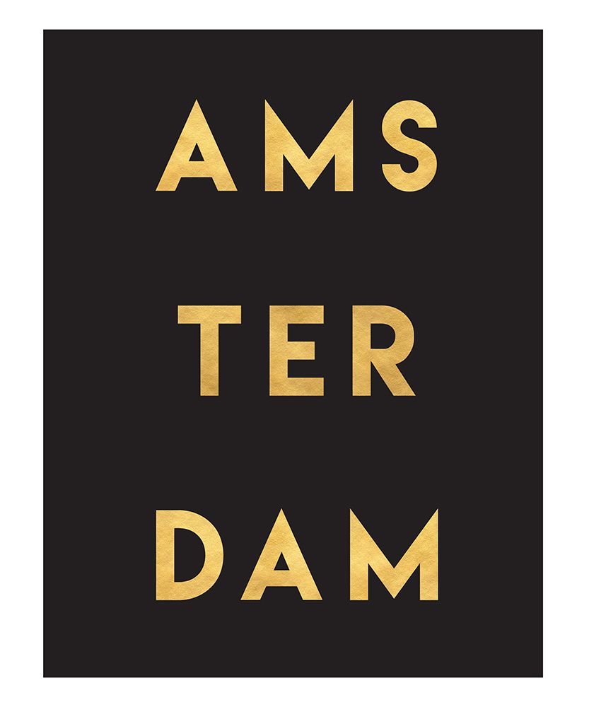 1 Gold On Black City Names 03 art print by Emiliano Deificus for $57.95 CAD