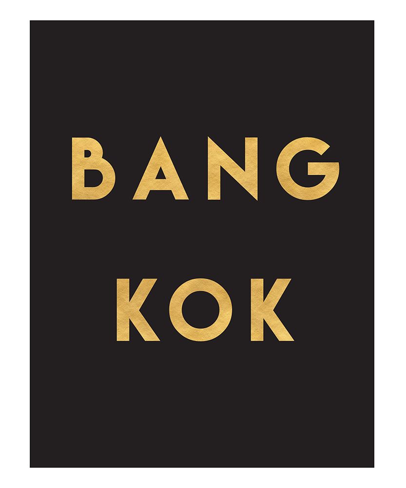 1 Gold On Black City Names 08 art print by Emiliano Deificus for $57.95 CAD