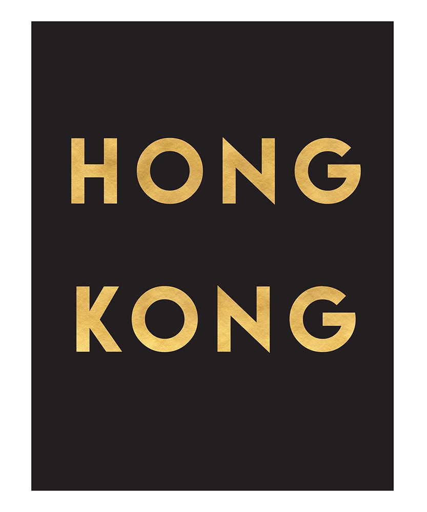 1 Gold On Black City Names 32 art print by Emiliano Deificus for $57.95 CAD