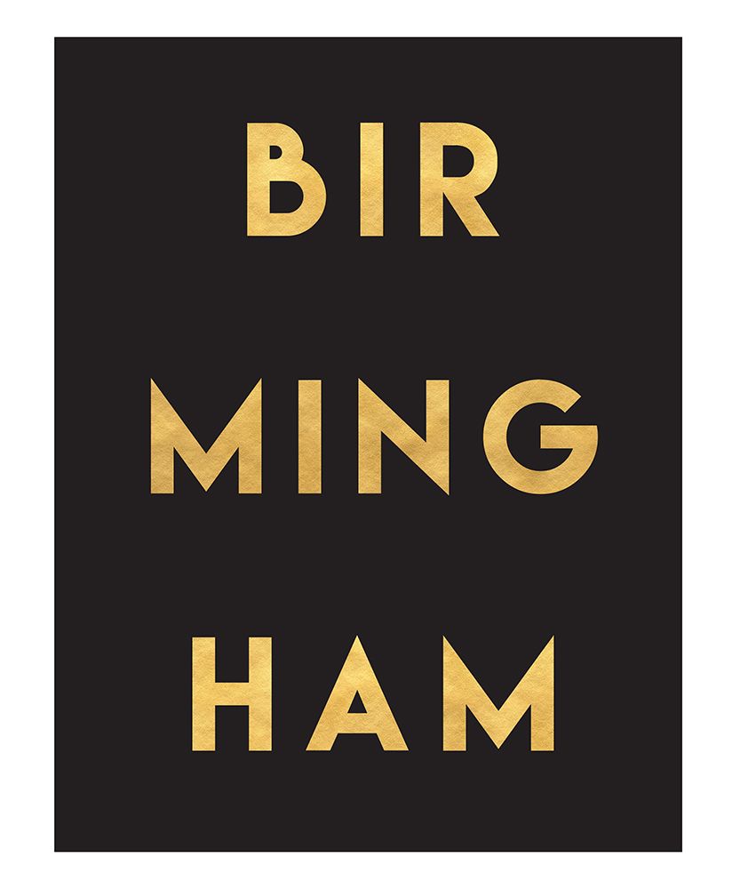 1 Gold On Black City Names 14 art print by Emiliano Deificus for $57.95 CAD