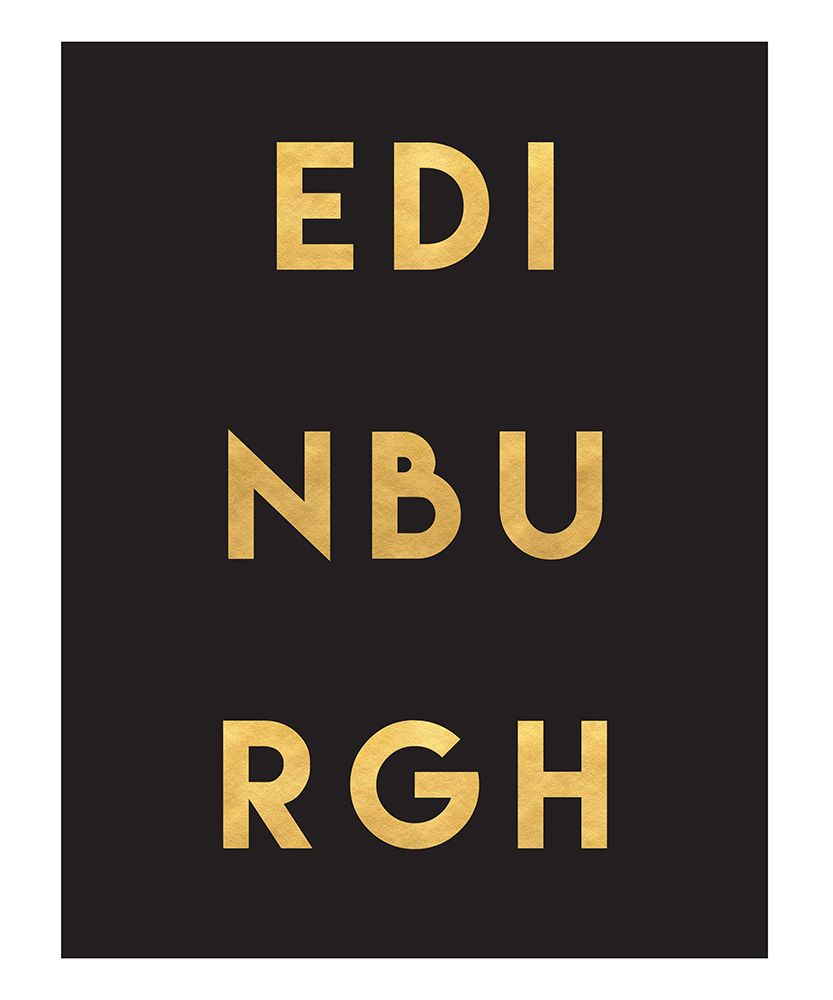 1 Gold On Black City Names 29 art print by Emiliano Deificus for $57.95 CAD