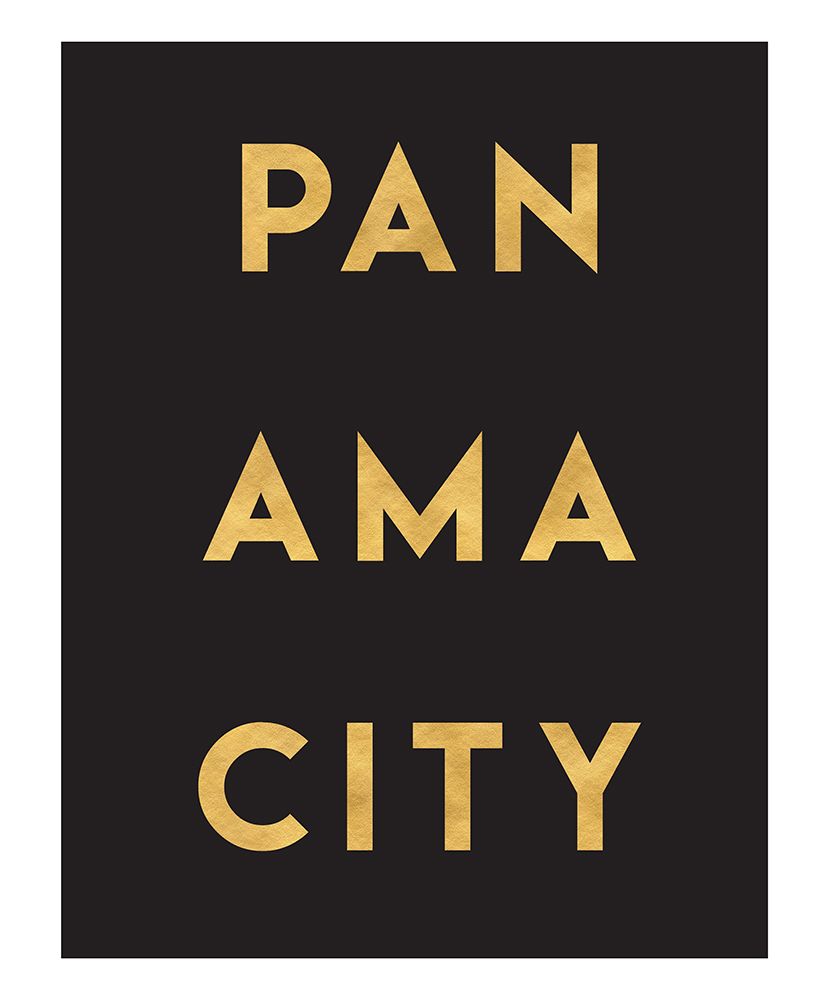 1 Gold On Black City Names 63 art print by Emiliano Deificus for $57.95 CAD