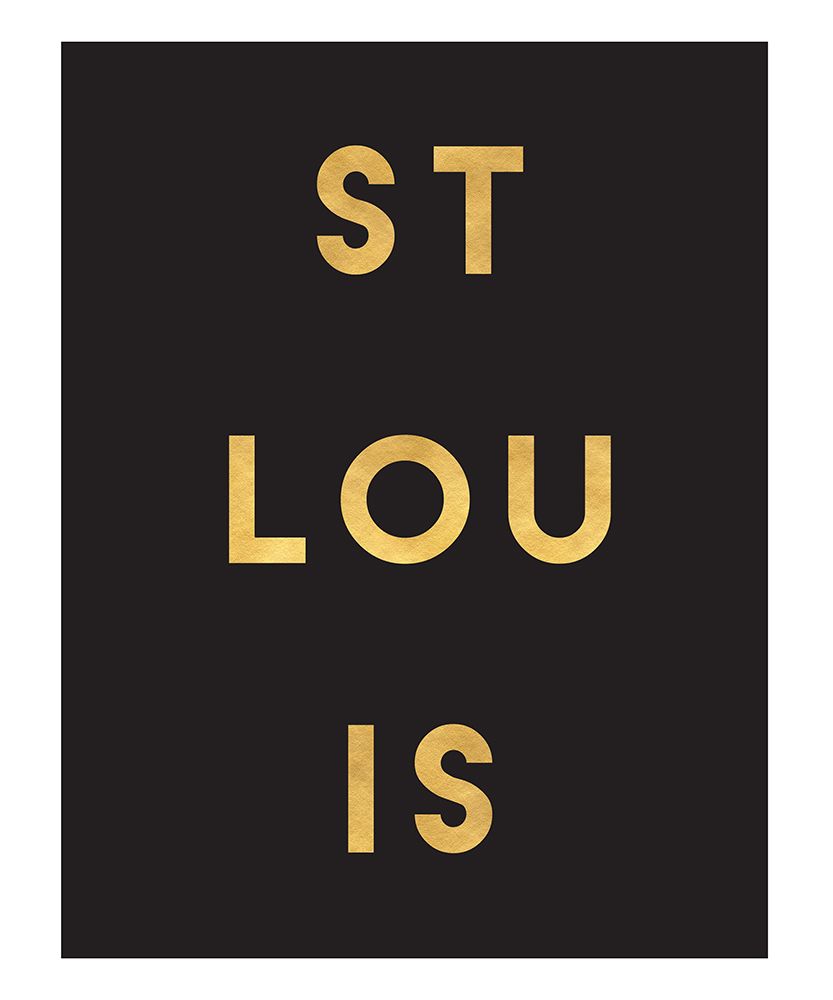 1 Gold On Black City Names 82 art print by Emiliano Deificus for $57.95 CAD