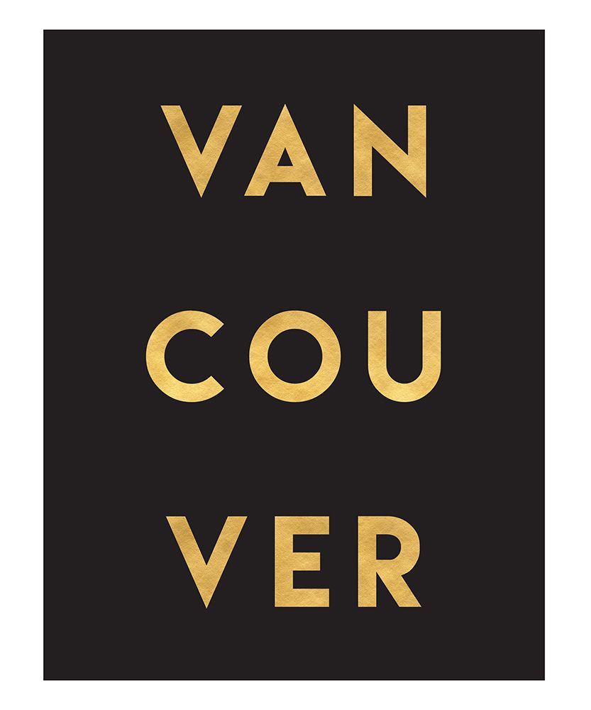 1 Gold On Black City Names 90 art print by Emiliano Deificus for $57.95 CAD