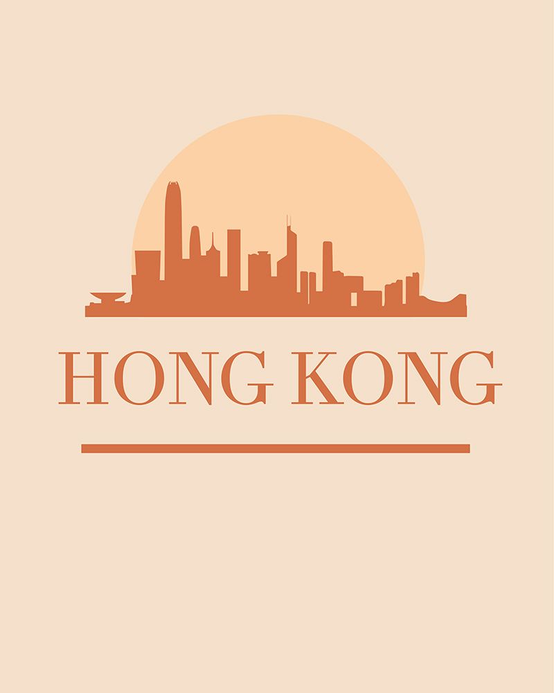 Black Skyline Earth Tone 32 art print by Emiliano Deificus for $57.95 CAD