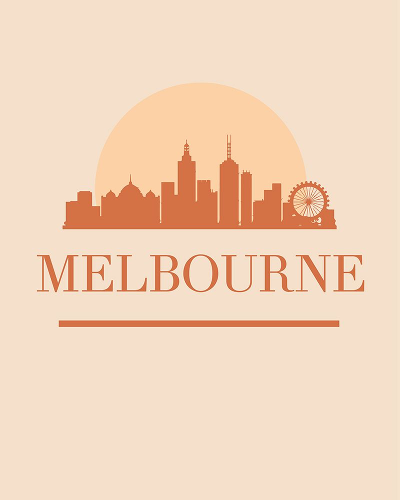 Black Skyline Earth Tone 50 art print by Emiliano Deificus for $57.95 CAD