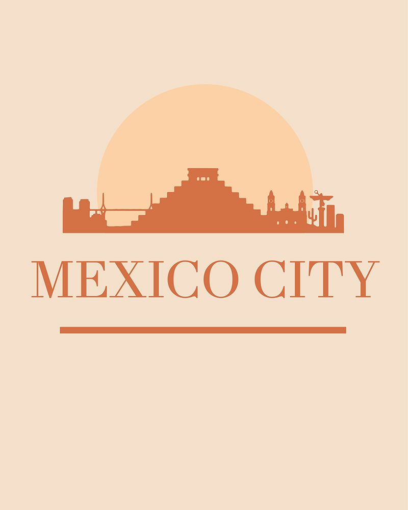 Black Skyline Earth Tone 52 art print by Emiliano Deificus for $57.95 CAD