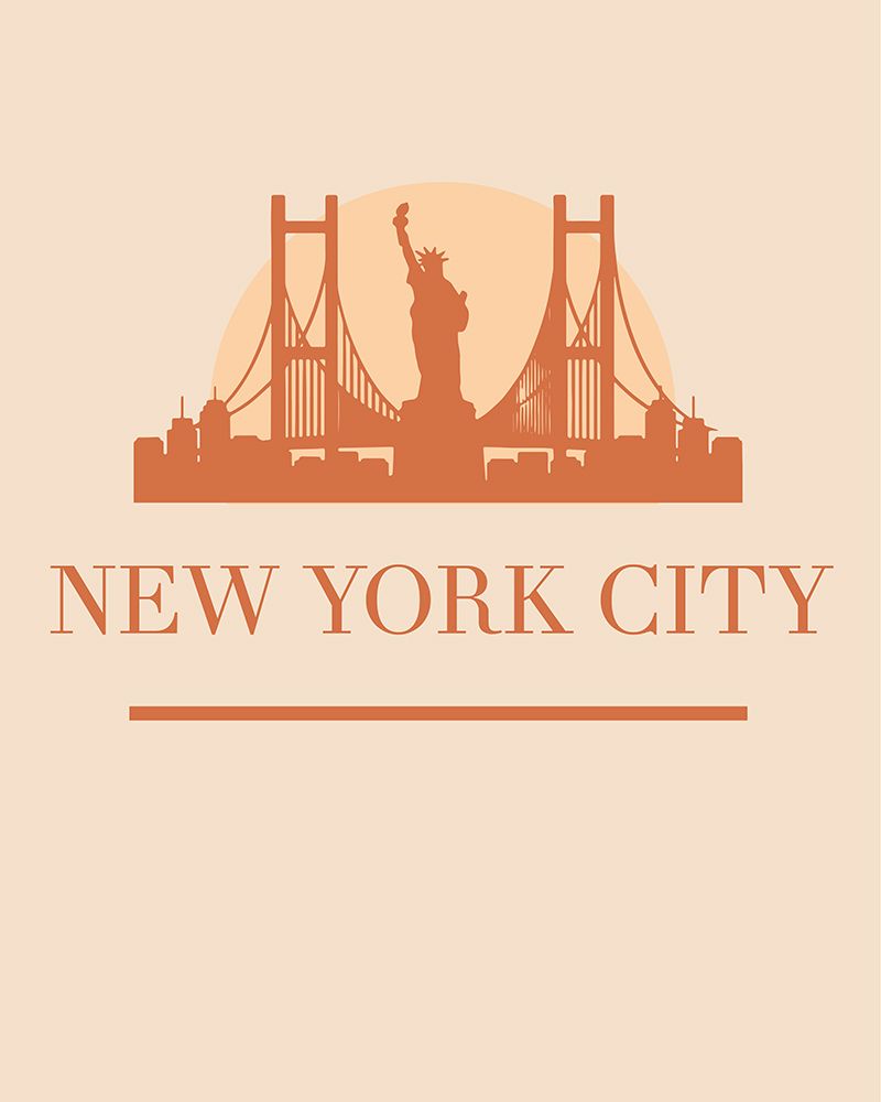 Black Skyline Earth Tone 61 art print by Emiliano Deificus for $57.95 CAD