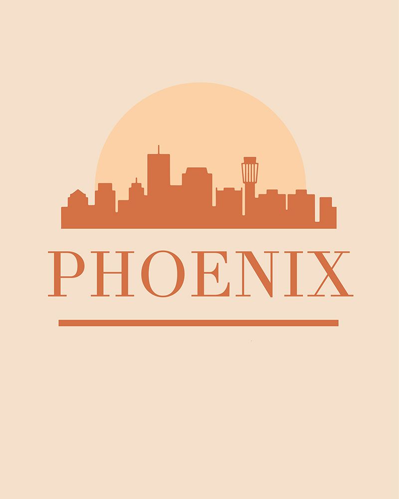 Black Skyline Earth Tone 66 art print by Emiliano Deificus for $57.95 CAD