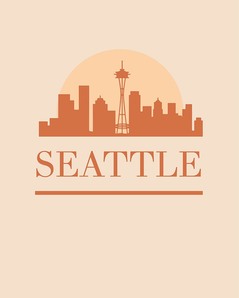 Black Skyline Earth Tone 78 art print by Emiliano Deificus for $57.95 CAD