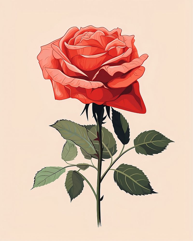 The Last Rose.png art print by Emiliano Deificus for $57.95 CAD