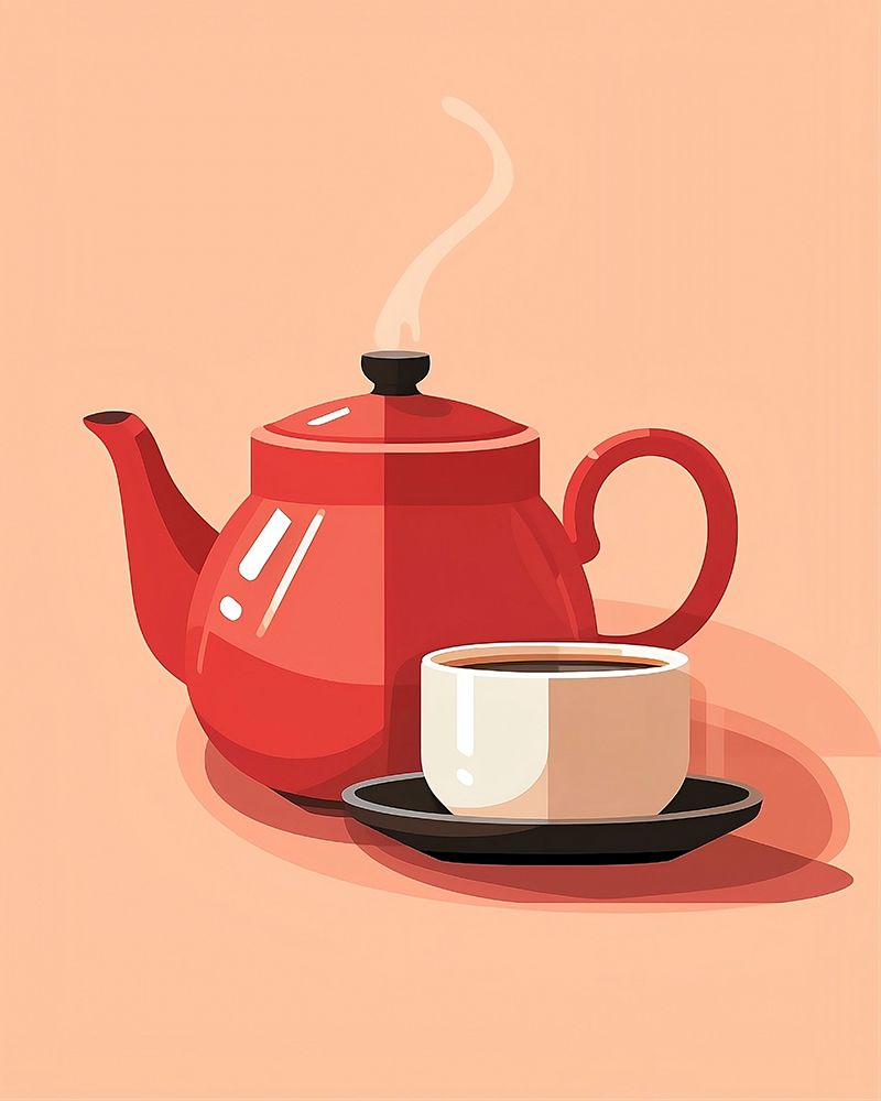 Tea Time.png art print by Emiliano Deificus for $57.95 CAD