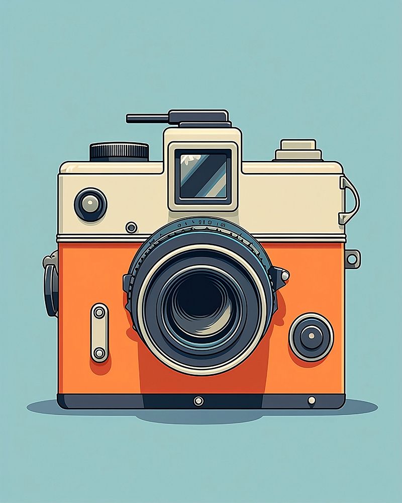 Vintage Camera.png art print by Emiliano Deificus for $57.95 CAD